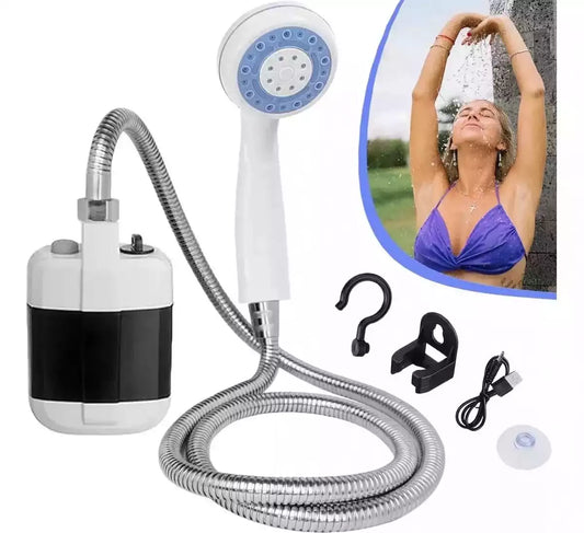 Ducha Portátil 2 en 1™ – ¡Compra HOY y recibe Soporte Extra + Garantía Extendida GRATIS!