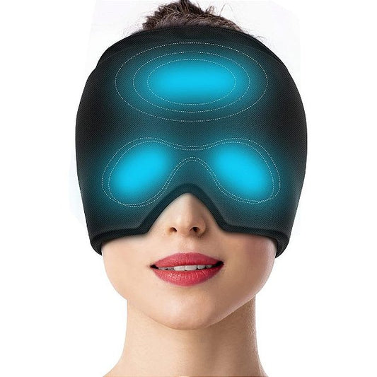Máscara Facial Sombrero Alivio Migraña