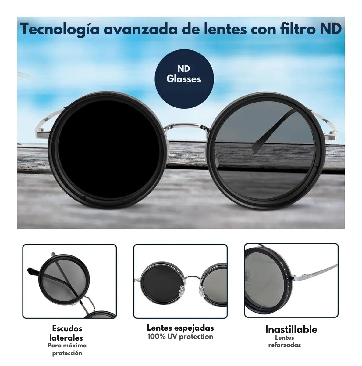 Lentes Inteligentes ND™ – ¡40% OFF +Estuche de Alta Protección ¡GRATIS!