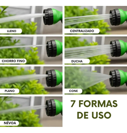 Manguera Mágica 45M – ¡Compra 1 y recibe Boquilla de 7 Modos + Adaptador Antigoteo GRATIS!