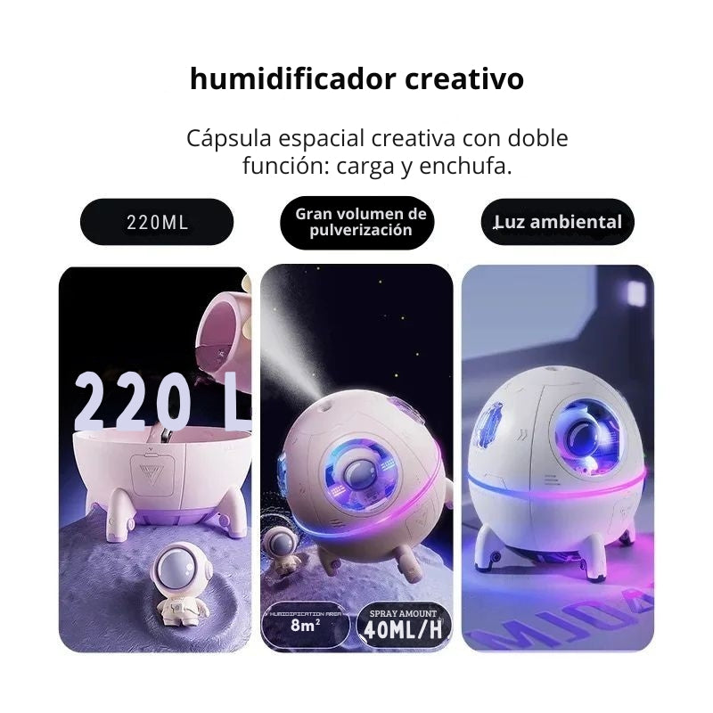 Astronauta Humidificador™-Tecnología Espacial para tu Hogar ✨