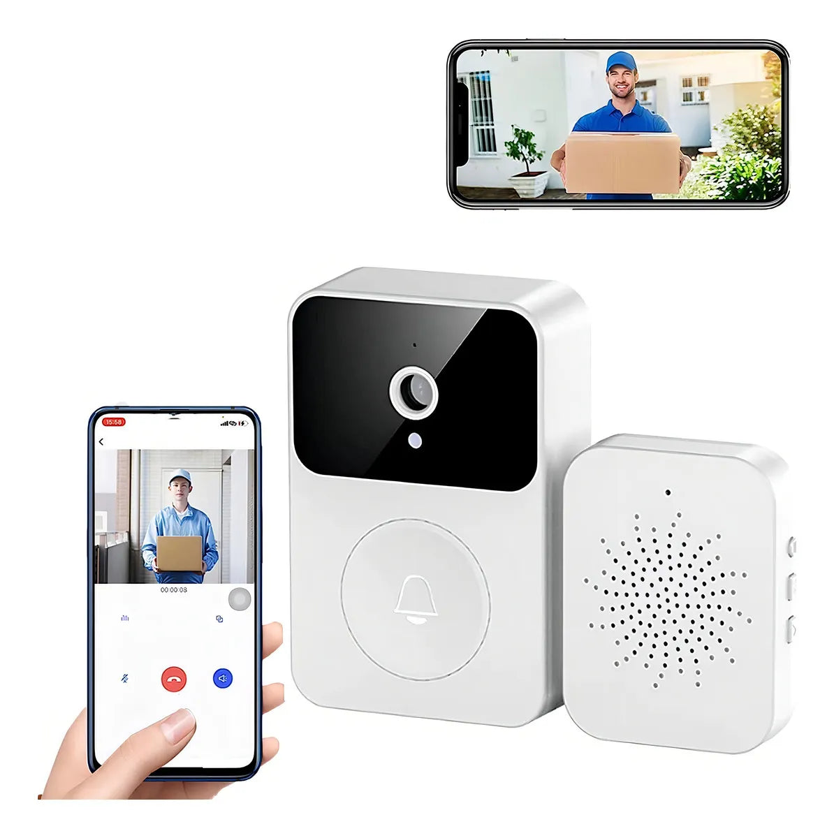 SmartBell™ – Timbre WiFi con Cámara HD – ¡Compra HOY con Descuento + Envío Gratis!