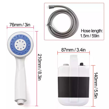 Ducha Portátil 2 en 1™ – ¡Compra HOY y recibe Soporte Extra + Garantía Extendida GRATIS!