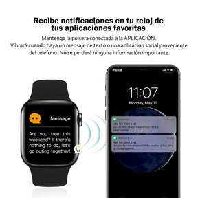 Reloj Inteligente Smartwatch X7 Bluetooth Android iPhone SWX7